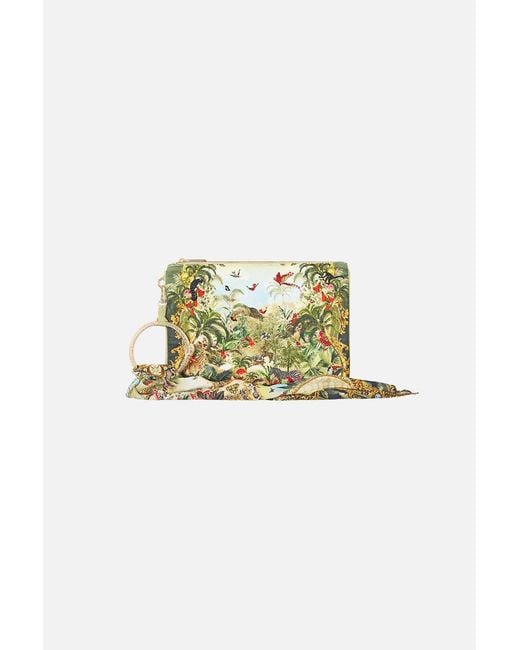 Camilla Metallic Ring Scarf Clutch Wanderlust Empire