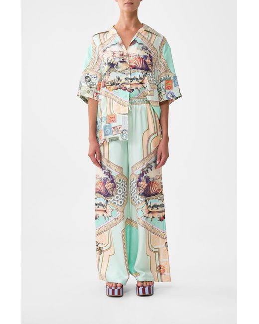 Camilla White Lounge Pant With Love From Türkiye