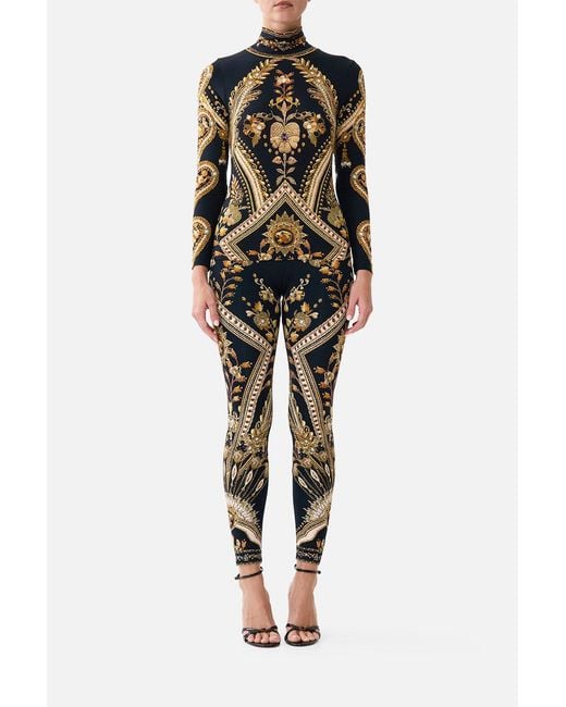 Camilla Black Leggings Taurus Rising