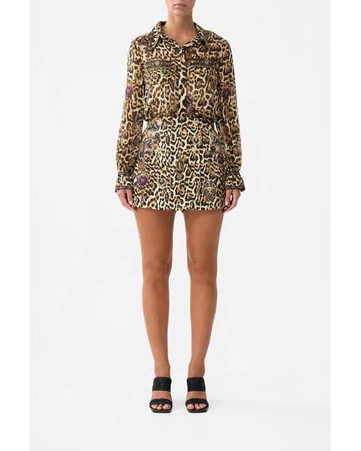 Camilla Brown Tailored Skort Saints And Sisters