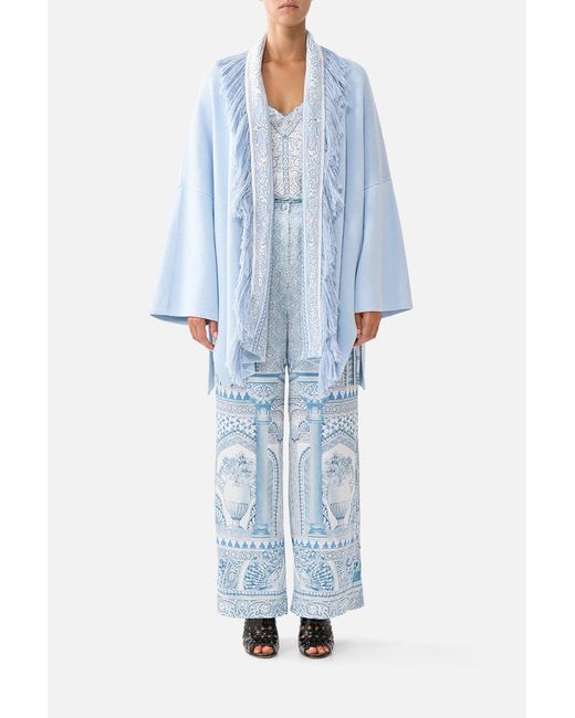 Camilla Blue Relaxed Knit Layer The Hum Of The Alhambra
