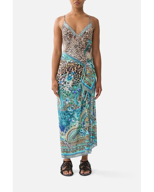 Camilla Green Multi Wear Long Sarong Flamenco Euphoria