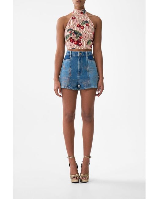 Camilla Blue Jenna Zodiac Zone Short