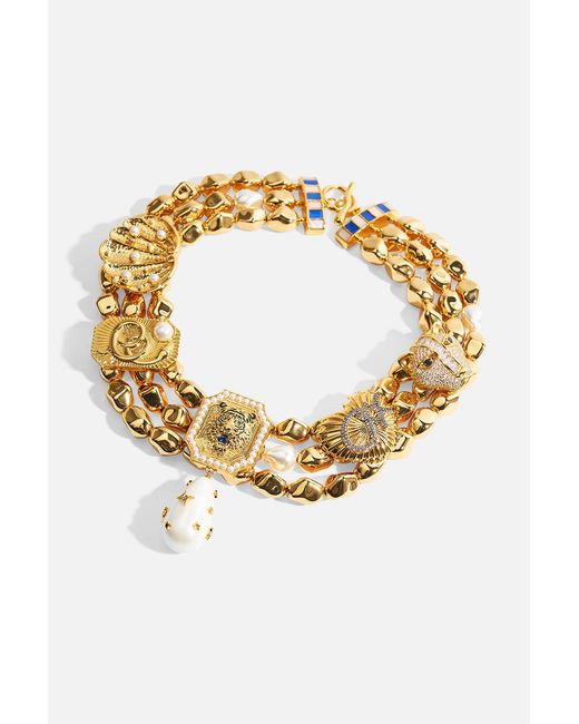 Camilla Metallic A Spanish Statement Necklace