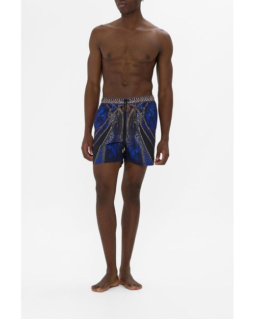 Camilla Blue Mid Length Boardshort Other Side Of The Oasis for men