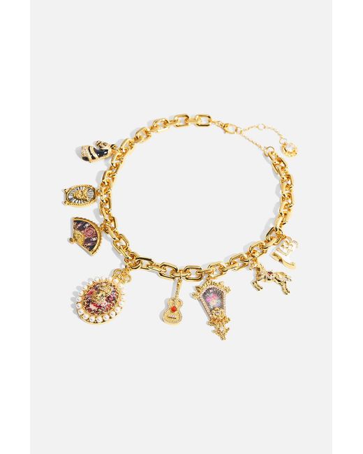 Camilla Metallic My Cameo Romeo Charm Necklace