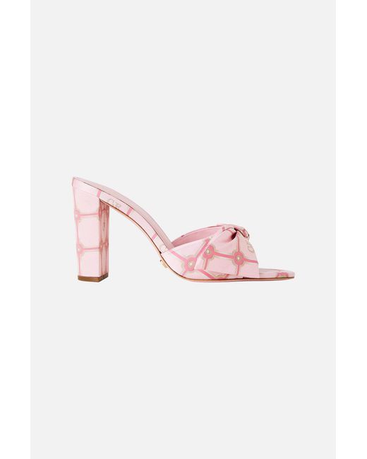Camilla Pink Madeleine Bow Mule Lisbon Lullaby