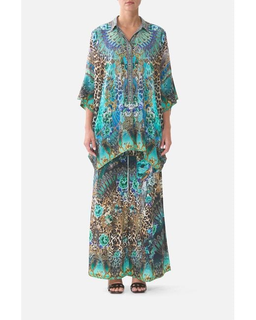 Camilla Green Batwing Shirt Flamenco Euphoria