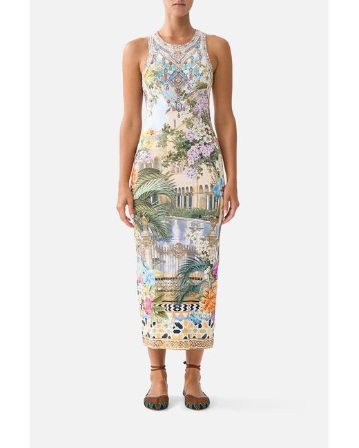 Camilla Multicolor Jersey Tank Dress The Architects Of Alcázar