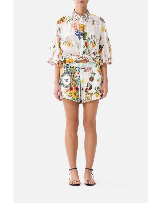 Camilla Multicolor Boxer Short Magic Of The Mercado