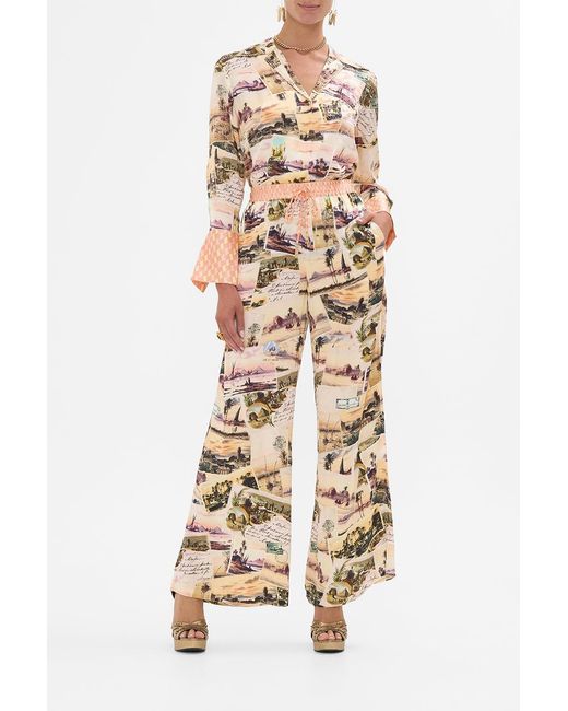Camilla White Lounge Pant Millas Got Mail
