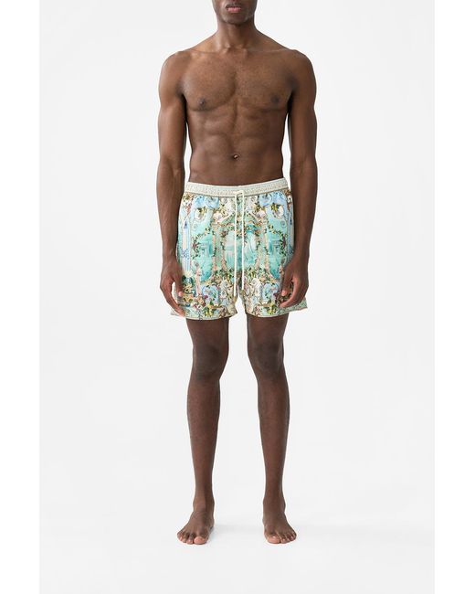 Camilla Multicolor Mid Length Boardshort Venus On A Vespa for men