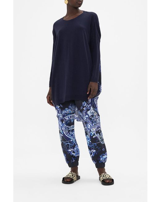 LONG SLEEVE JUMPER WITH PRINT FRONT DUOMO DYNASTY