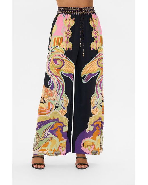 Camilla White Straight Leg Pant Club Cinemania