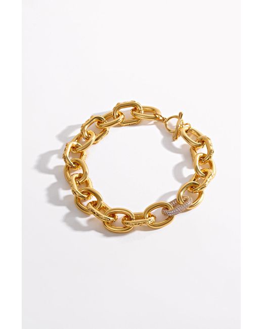 Camilla Metallic Cosmic Cartouche Necklace
