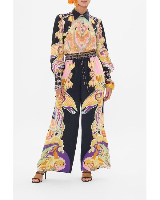 Camilla White Straight Leg Pant Club Cinemania