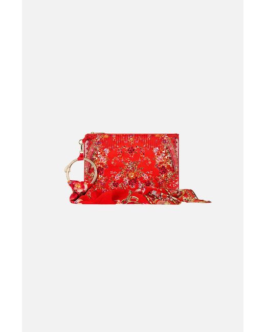 Camilla Red Ring Scarf Clutch Olé Olé