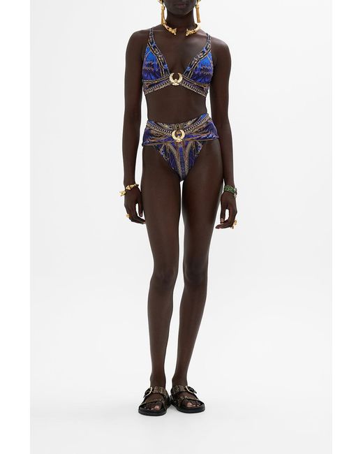 Camilla Black High Waist Pant With Trim Other Side Of The Oasis