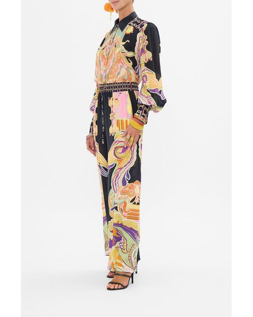 Camilla White Straight Leg Pant Club Cinemania