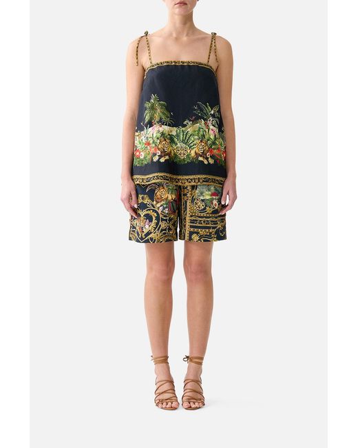 Camilla Black Longline Short Palace Zoology