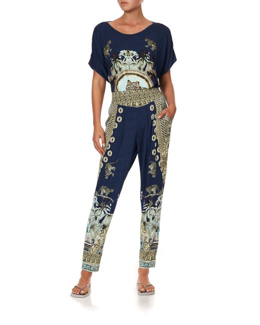 Camilla Synthetic Harem Pants With 