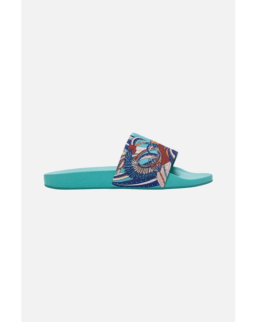 Camilla Blue Amelia Pool Slides Oasis Oracle