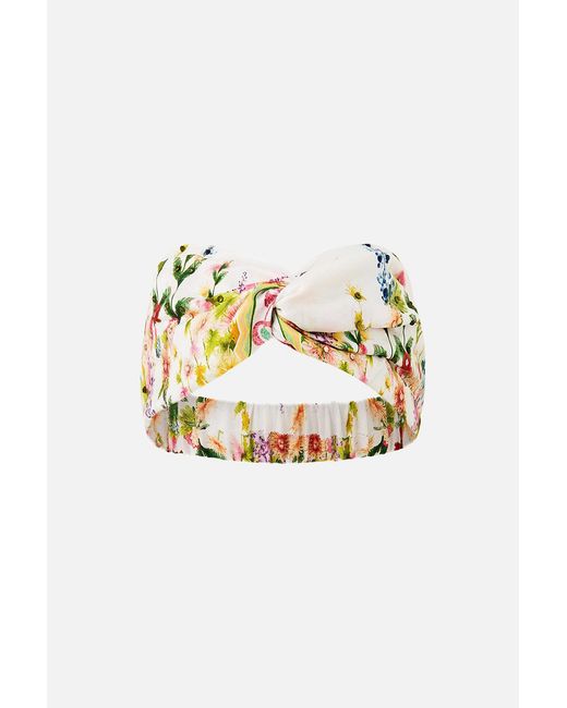 Camilla White Woven Twist Headband The Call Of Catalonia