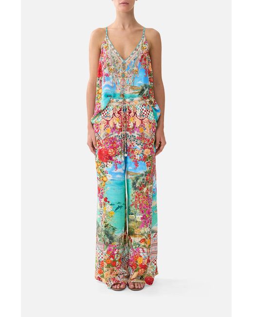Camilla White Straight Leg Pant Meet Me