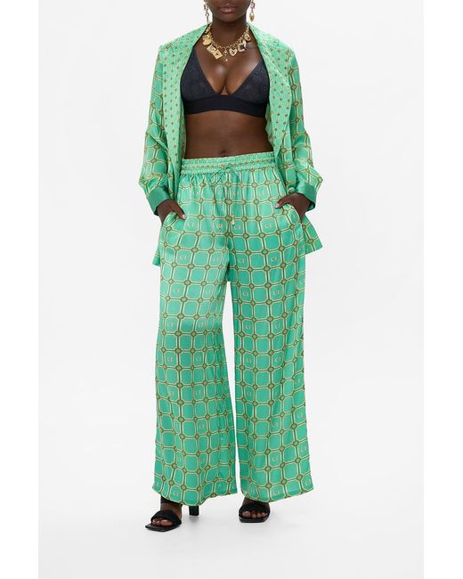 Camilla Green Straight Leg Pant Pestana Panorama