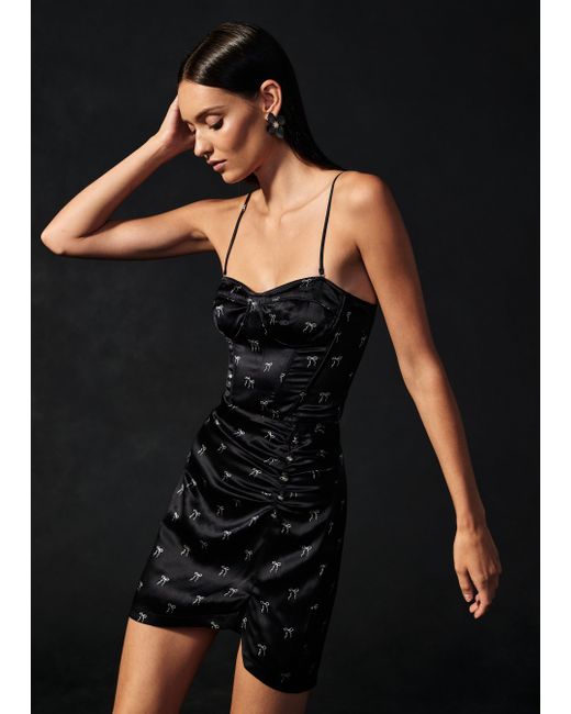 Cami NYC Sienna Bustier Cami in Black Lyst