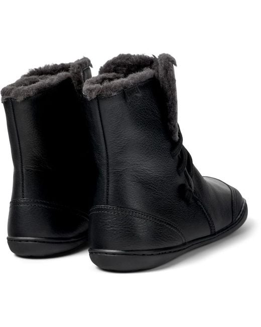 Camper Black Ankle Boots