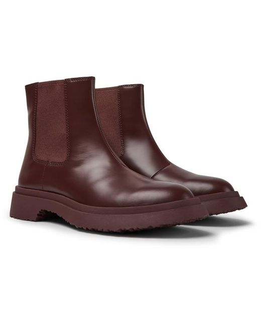 Camper Brown Ankle Boots