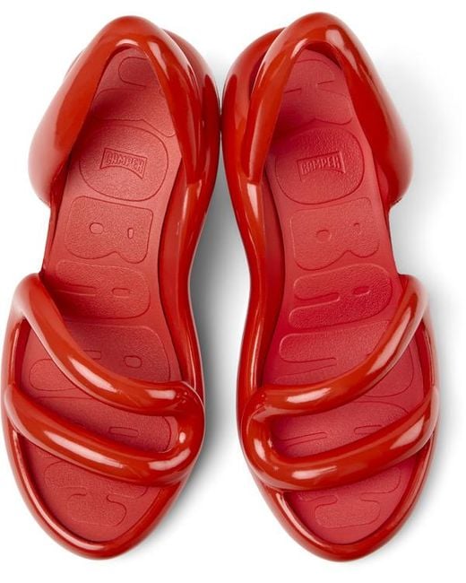 Camper Red Sandals