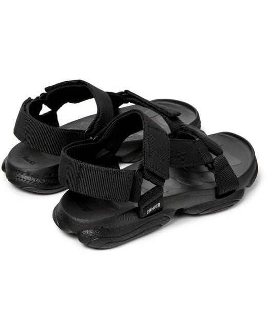 Camper Black Sandals
