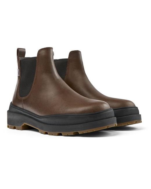Camper Brown Ankle Boots