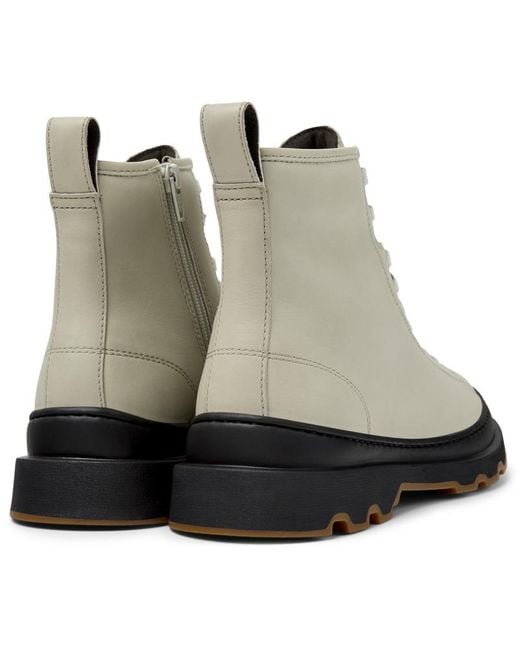 Camper Natural Ankle Boots
