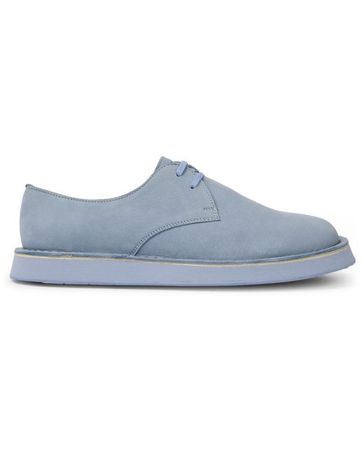 Camper Blue Leather Shoes for men