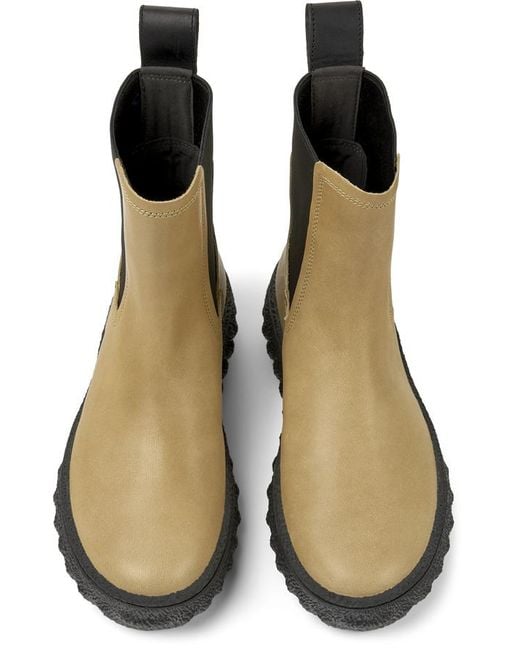 Camper Green Ground Booties