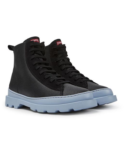 Camper Black Brutus Boots