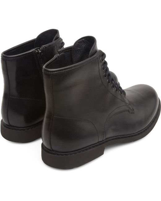 Camper Black Ankle Boots for men