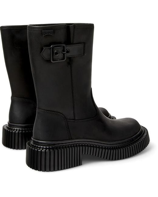 Camper Black Ankle Boots