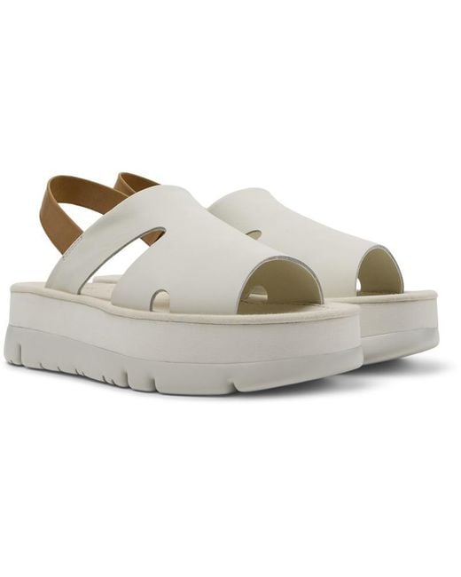Camper Metallic Sandals