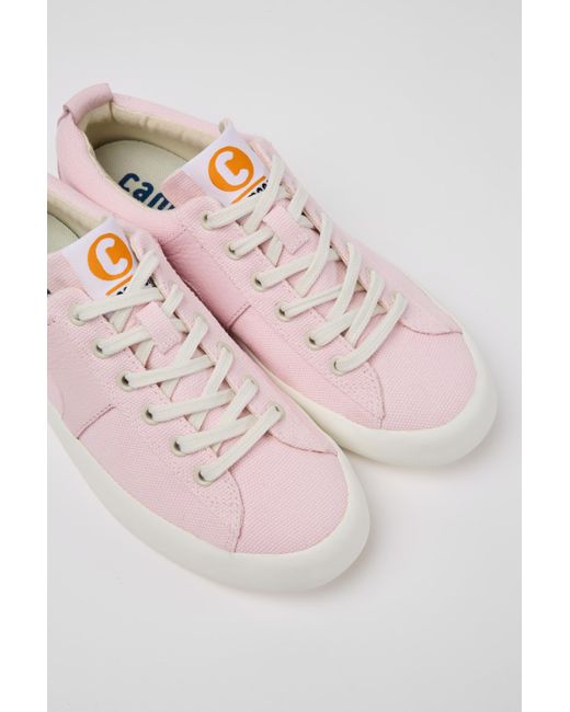 camper pink shoes