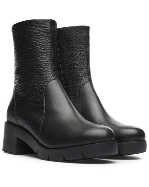 Camper Black Ankle Boots