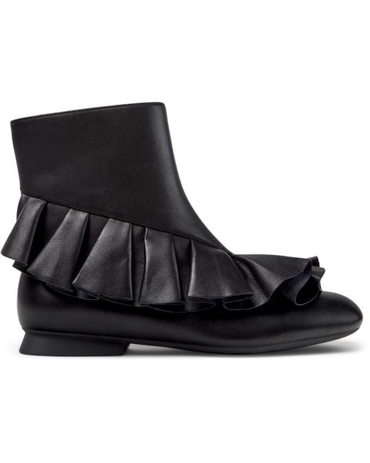 Camper Black Ankle Boots