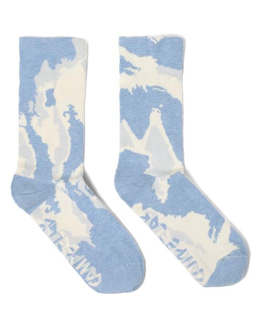 Camper Blue Socks