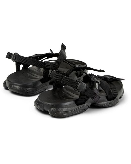 Camper Black Karst Sandal