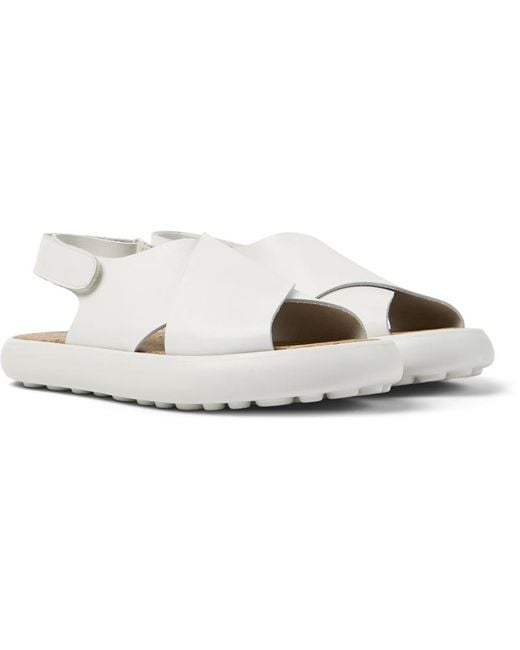 Camper White Sandals