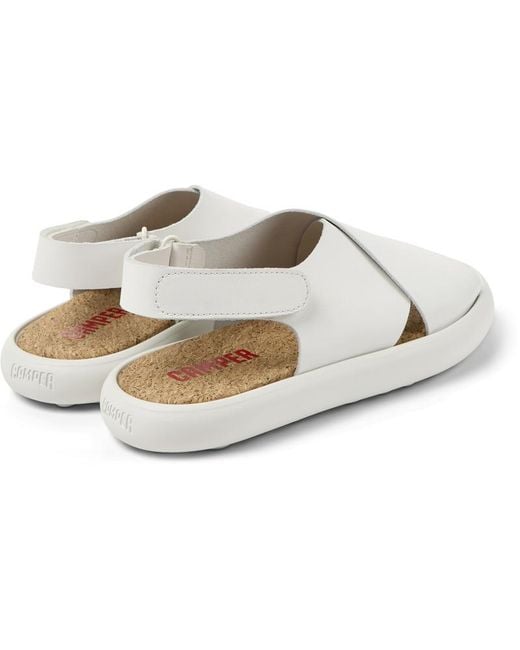 Camper White Sandals