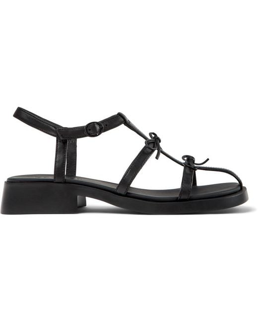 Camper Black Sandals